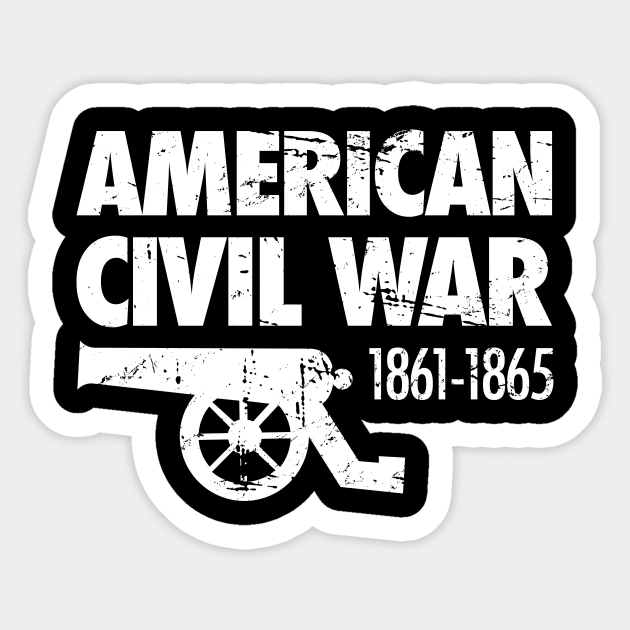 American Civil War Reenactor - Historical Gift Sticker by Wizardmode